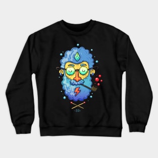 Psychedelic Eye of Prophecy Hipster Crewneck Sweatshirt